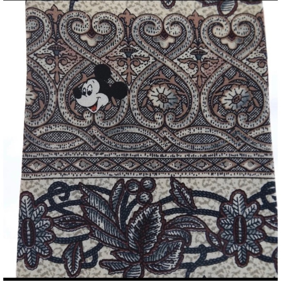 Oscar de la Renta Mens Silk Blue Red Paisley Geometric Ties Mickey Coca Cola Lot - Picture 6 of 15